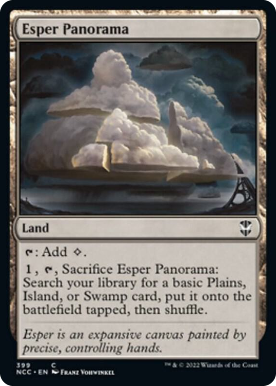 0399 Esper Panorama C Commander: Streets of New Capenna