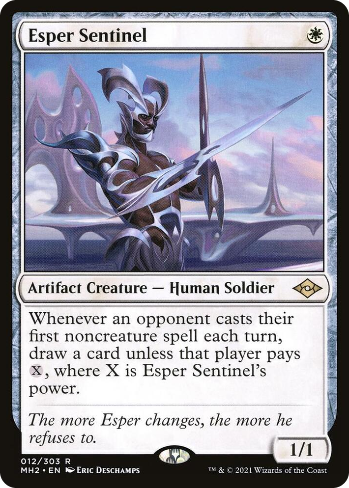 0012 Esper Sentinel R Modern Horizons 2