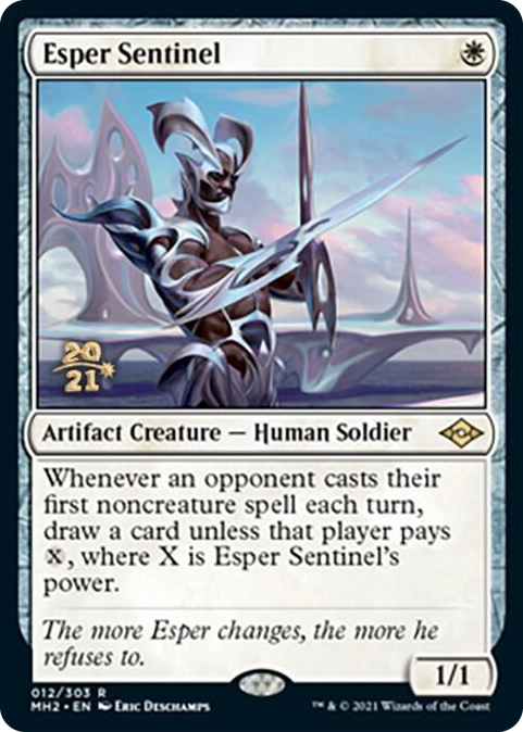 0012 Esper Sentinel R Prerelease Cards