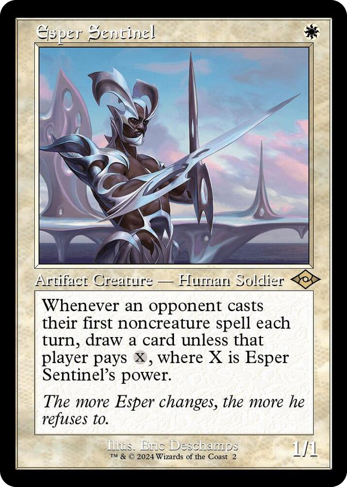 0002 Esper Sentinel (Retro Frame) R Modern Horizons 2