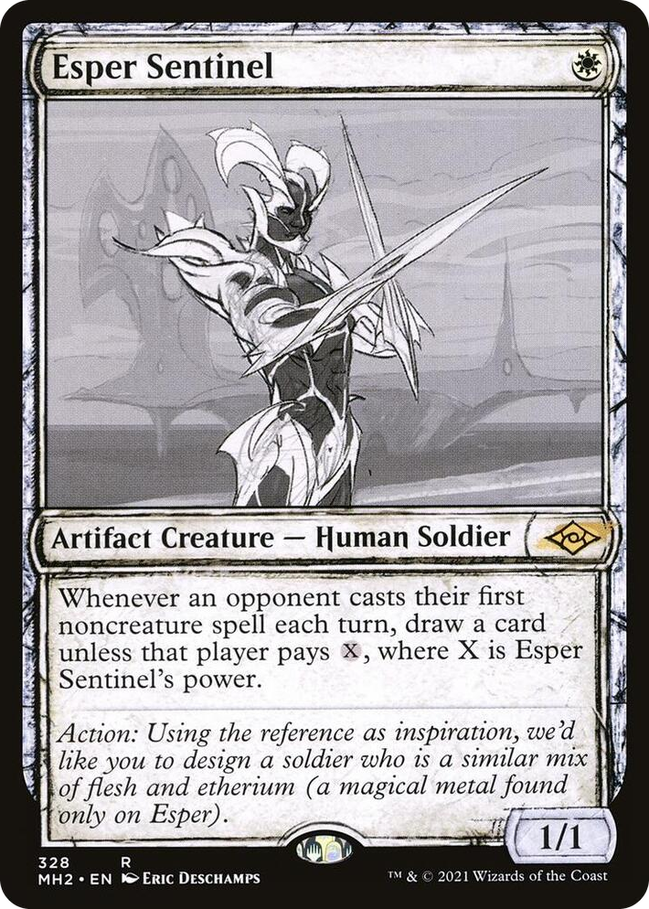 0328 Esper Sentinel (Showcase) R Modern Horizons 2