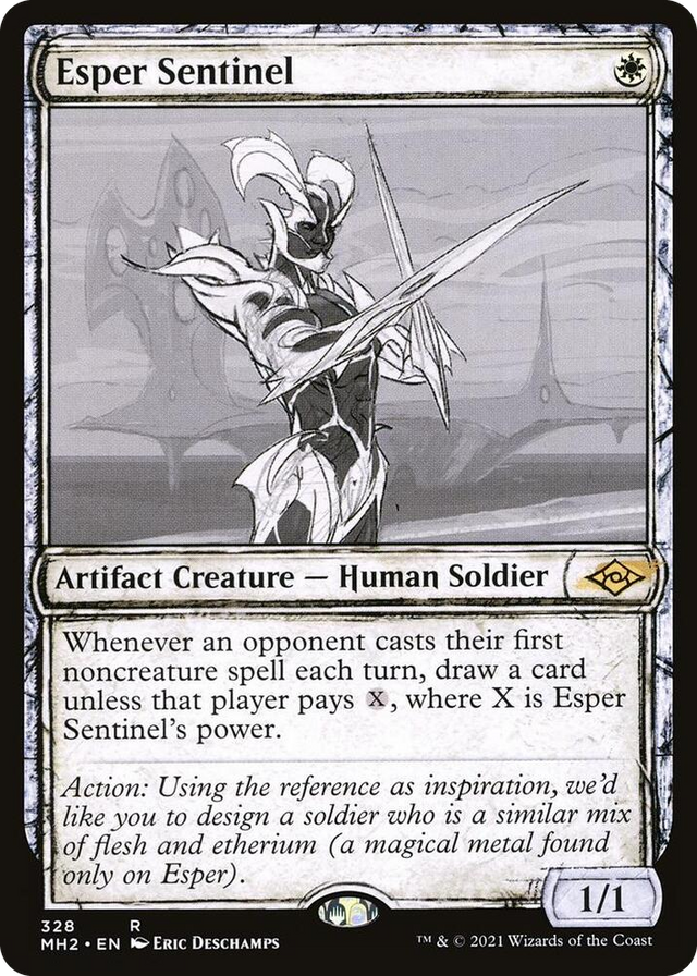 0328 Esper Sentinel (Showcase) R Modern Horizons 2