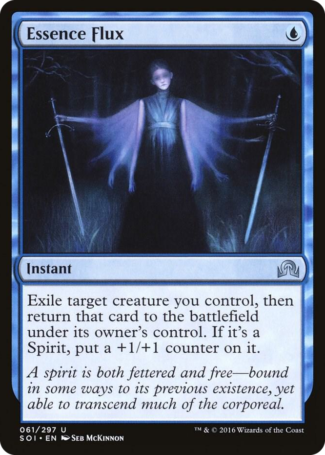 Essence Flux #61 U - Shadows over Innistrad Pokemon card