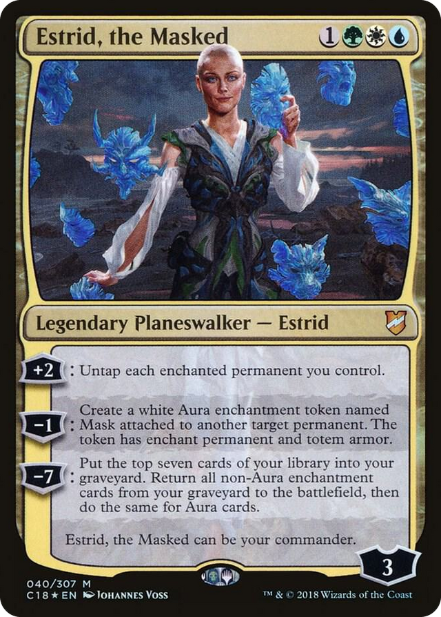 0040 Estrid, the Masked M Commander 2018