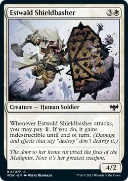 0011 Estwald Shieldbasher C Innistrad: Crimson Vow