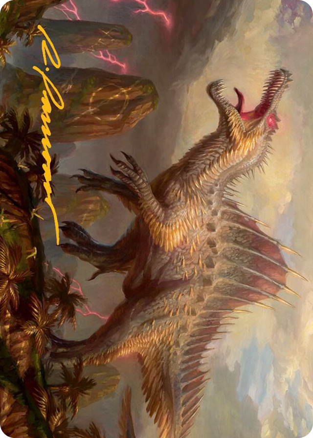 Etali, Primal Conqueror Art Card (Gold-Stamped Signature) #31 S - Art Series: March of the Machine Pokemon card