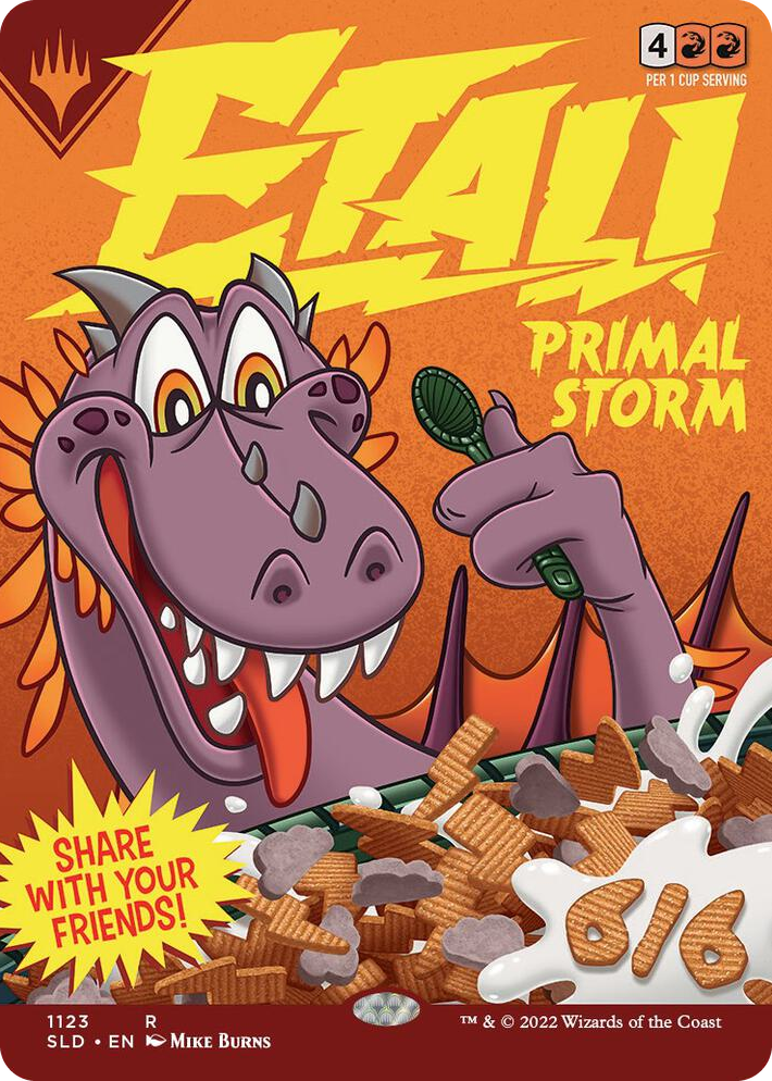 1123 Etali, Primal Storm R Secret Lair Drop Series