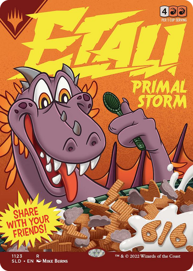 1123 Etali, Primal Storm R Secret Lair Drop Series