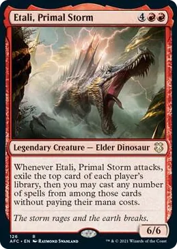 0126 Etali, Primal Storm R Commander: Adventures in the Forgotten Realms
