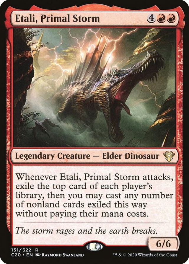 0151 Etali, Primal Storm R Commander 2020