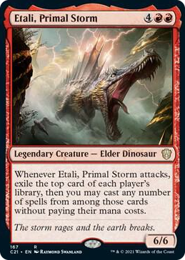 0167 Etali, Primal Storm R Commander 2021
