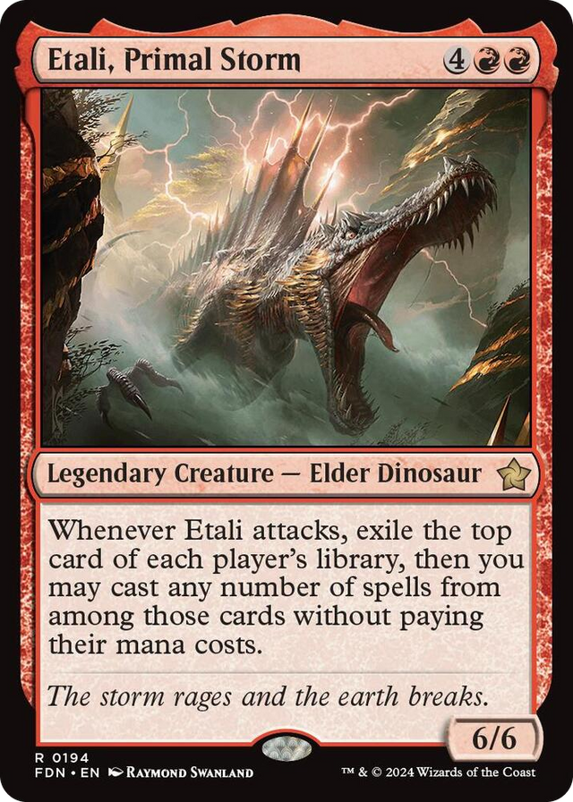 0194 Etali, Primal Storm R Foundations