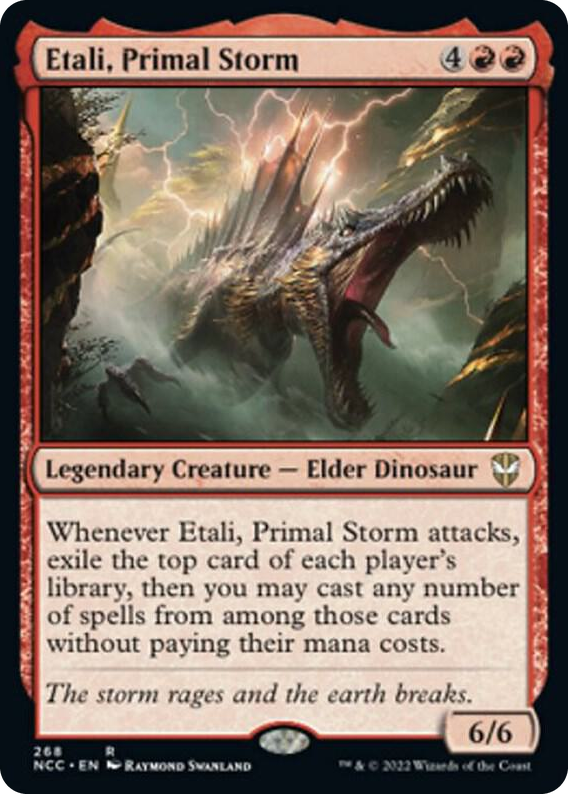 0268 Etali, Primal Storm R Commander: Streets of New Capenna