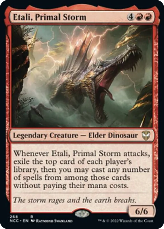 0268 Etali, Primal Storm R Commander: Streets of New Capenna