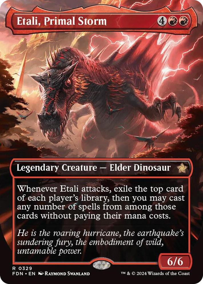 0329 Etali, Primal Storm (Borderless) R Foundations