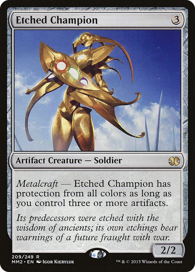 0209 Etched Champion R Modern Masters 2015