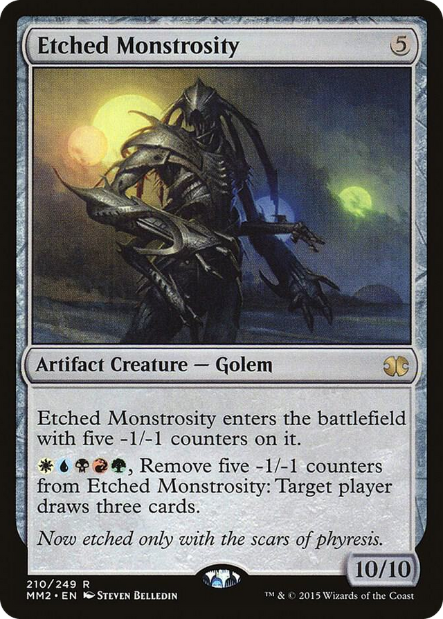 0210 Etched Monstrosity R Modern Masters 2015