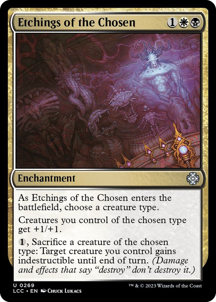 0269 Etchings of the Chosen U Commander: The Lost Caverns of Ixalan
