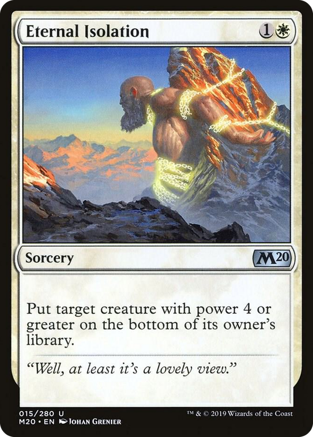 0015 Eternal Isolation U Core Set 2020