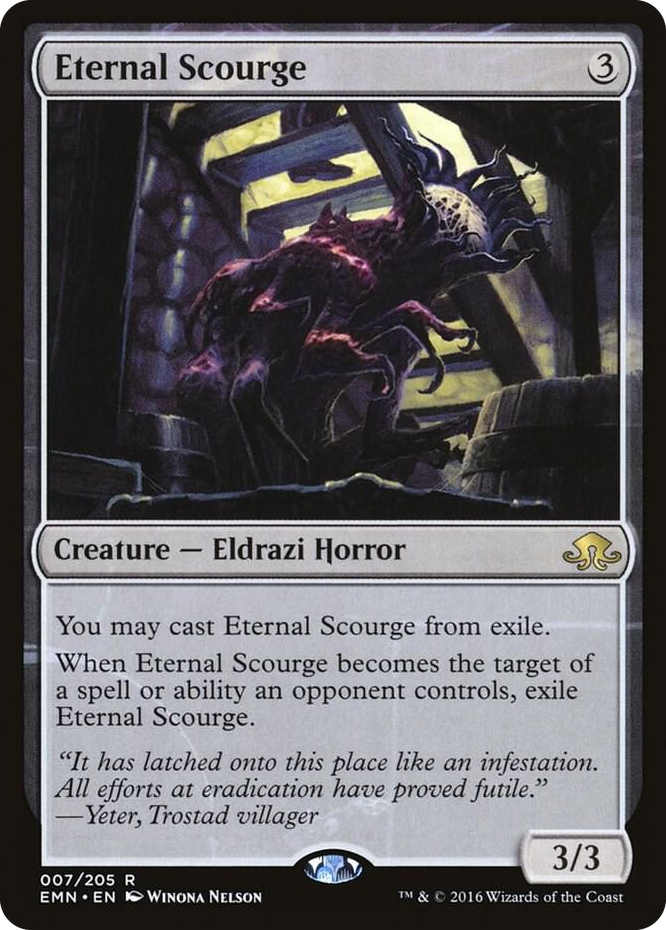 Eternal Scourge #7 R - Eldritch Moon Pokemon card