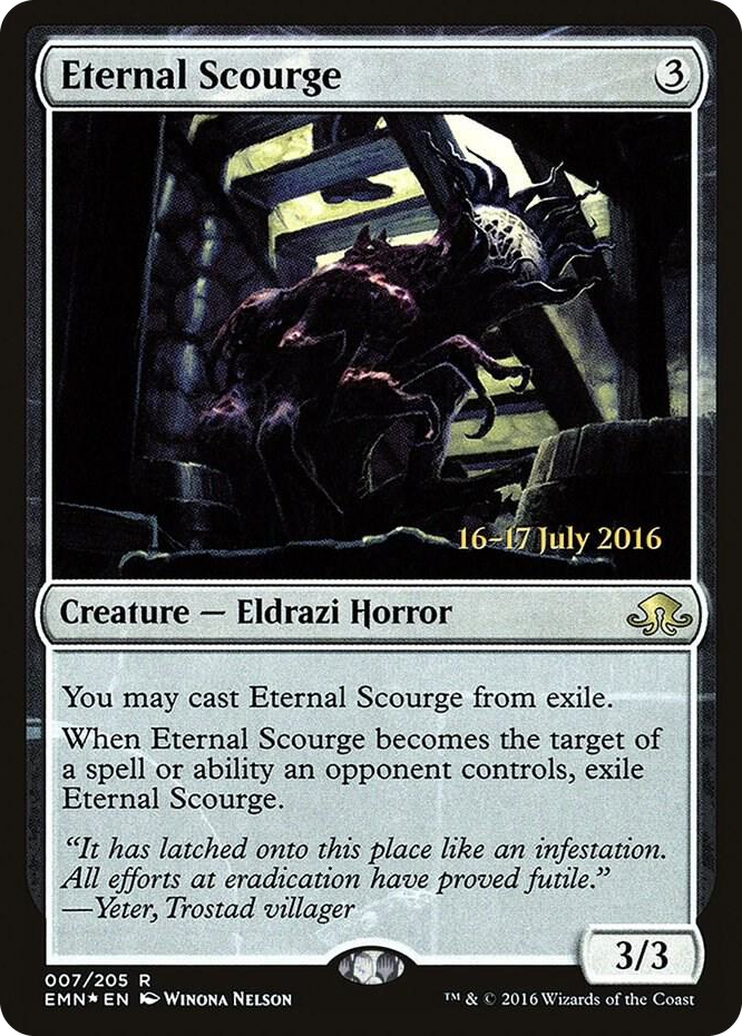 Eternal Scourge #7 R - Prerelease Cards Pokemon card