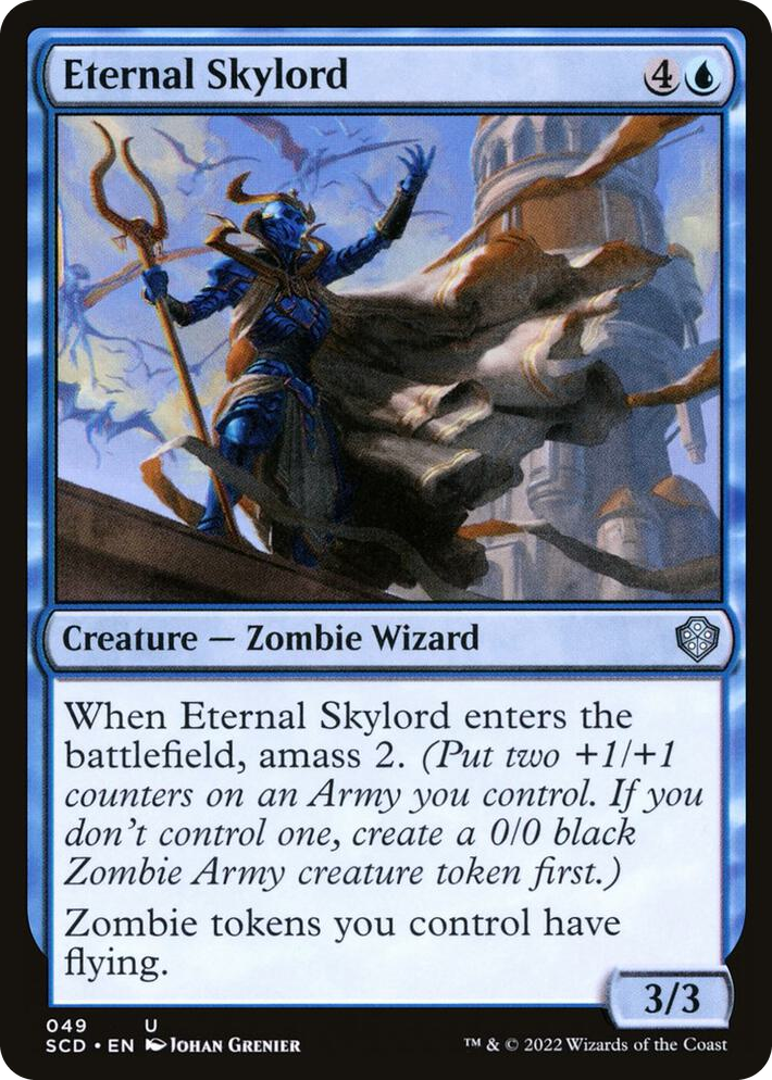 0049 Eternal Skylord U Starter Commander Decks