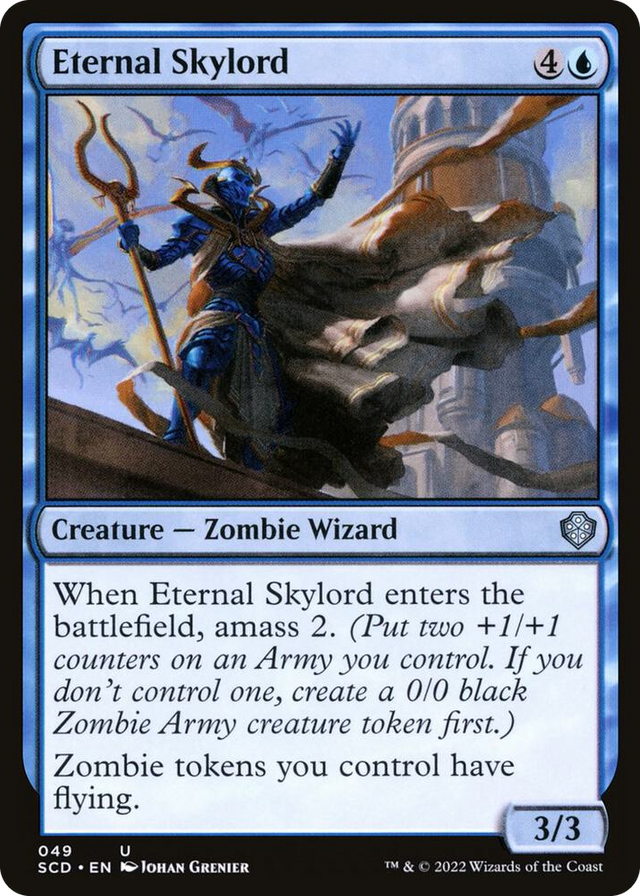 0049 Eternal Skylord U Starter Commander Decks
