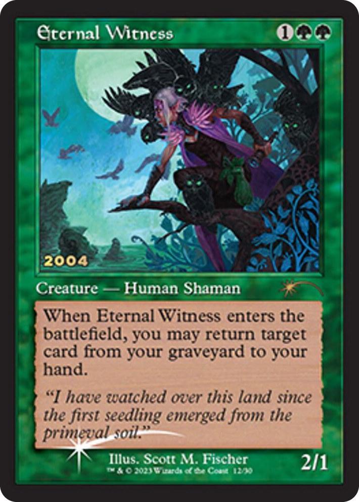 0012 Eternal Witness P 30th Anniversary Promos