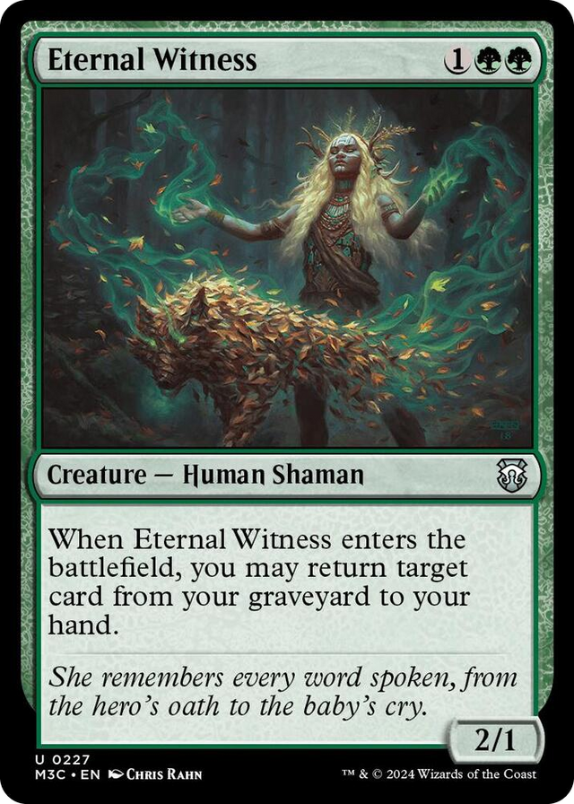 0227 Eternal Witness U Commander: Modern Horizons 3
