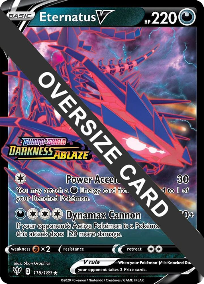 0116 Eternatus V Promo Jumbo Cards