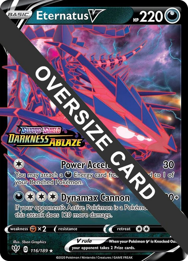0116 Eternatus V Promo Jumbo Cards