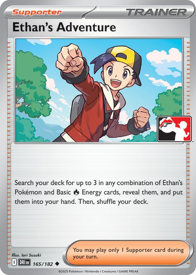 0165 Ethan's Adventure Uncommon Prize Pack Series Cards