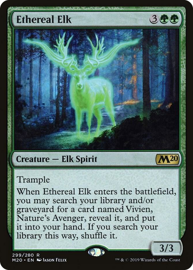 0299 Ethereal Elk R Core Set 2020