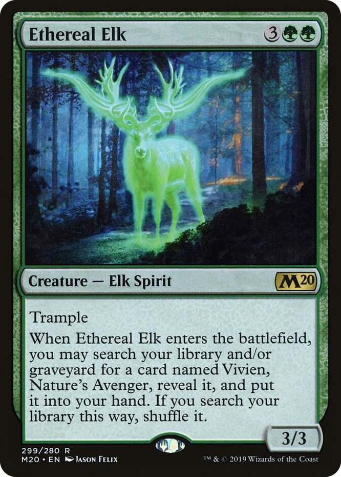 0299 Ethereal Elk R Core Set 2020