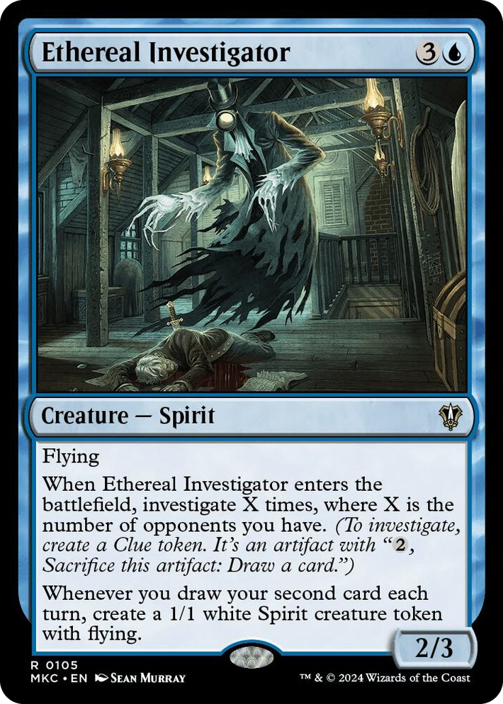 0105 Ethereal Investigator R Commander: Murders at Karlov Manor