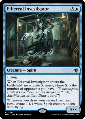 0105 Ethereal Investigator R Commander: Murders at Karlov Manor