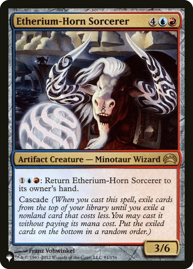 Etherium-Horn Sorcerer #91 R - The List Reprints Pokemon card