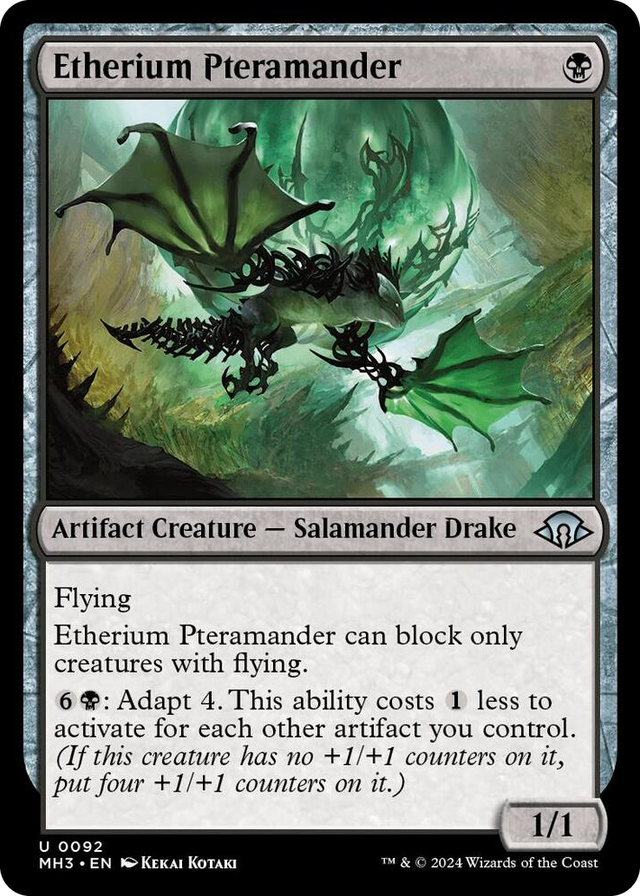 0092 Etherium Pteramander U Modern Horizons 3
