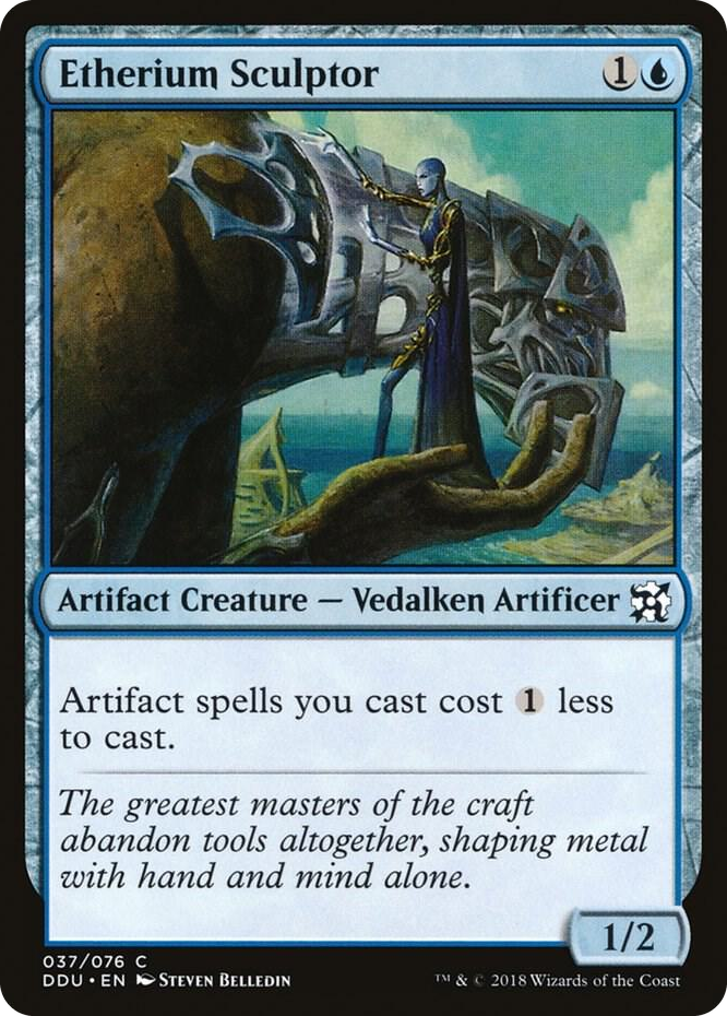 0037 Etherium Sculptor C Duel Decks: Elves vs. Inventors