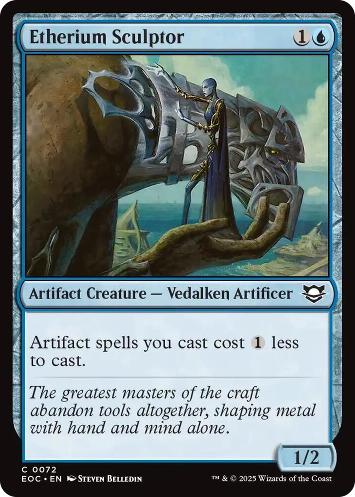 0072 Etherium Sculptor C Commander: Edge of Eternities