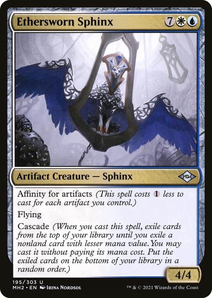 0195 Ethersworn Sphinx U Modern Horizons 2