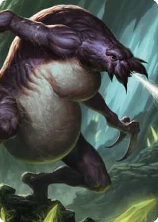 0014 Ettercap Art Card S Art Series: Commander Legends: Battle for Baldur's Gate