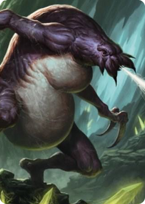 0014 Ettercap Art Card S Art Series: Commander Legends: Battle for Baldur's Gate