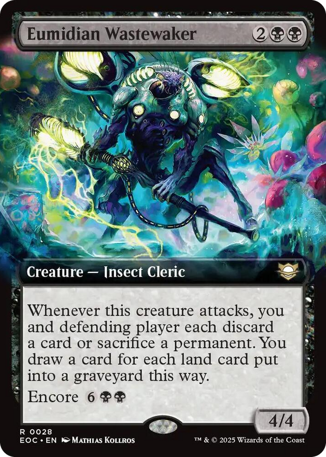 0028 Eumidian Wastewaker (Extended Art) R Commander: Edge of Eternities