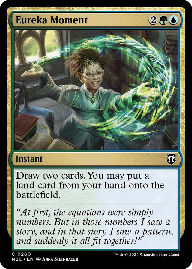 0260 Eureka Moment C Commander: Modern Horizons 3