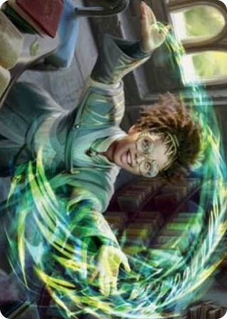 0025 Eureka Moment Art Card S Art Series: Strixhaven