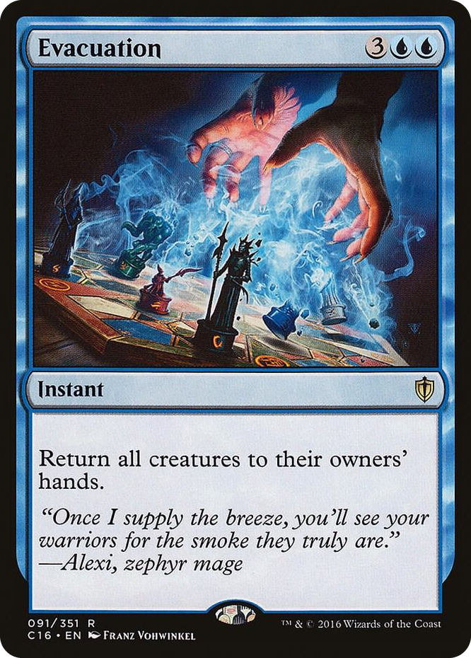 Evacuation #91 R - Commander 2016 Pokemon card