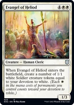 0023 Evangel of Heliod U Commander: Kaldheim