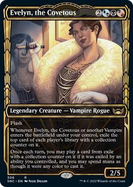 0306 Evelyn, the Covetous (Showcase) R Streets of New Capenna