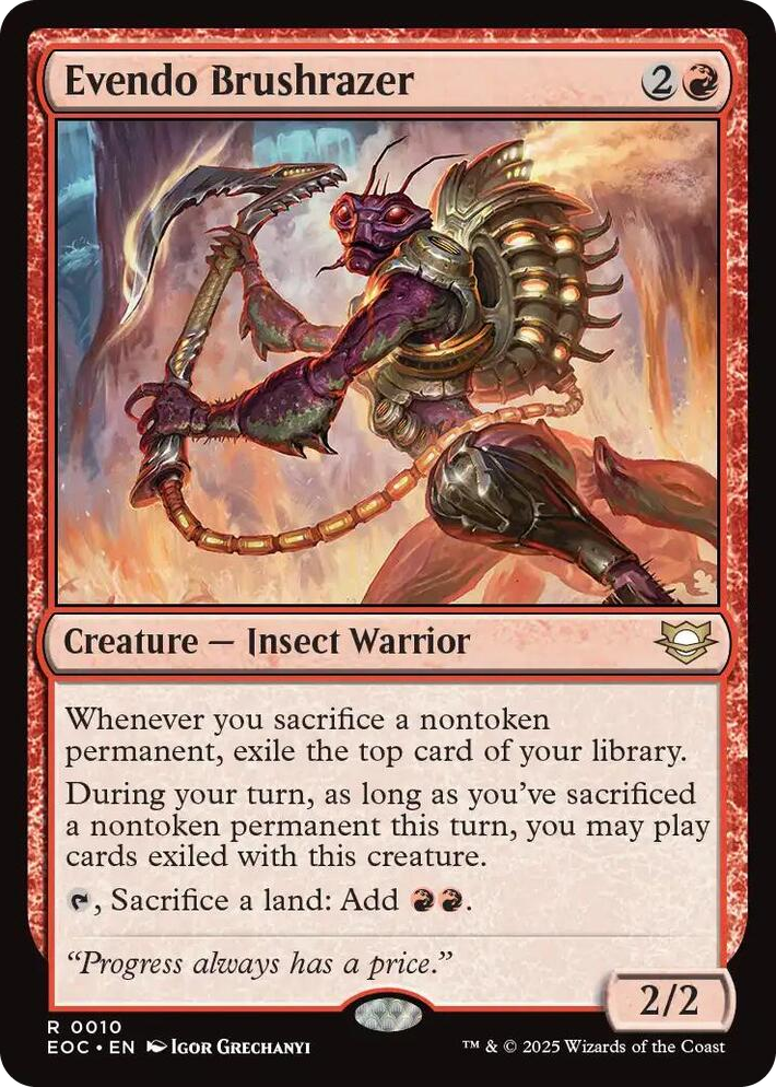 0010 Evendo Brushrazer R Commander: Edge of Eternities